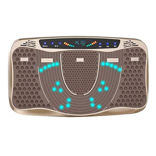 HADWAO Piastra Vibrante del Motore 3D Terapia Magnetica Massaggio Altoparlanti muscolari Vibrazione Oscillazione Macchina Tutto Il Corpo tremante