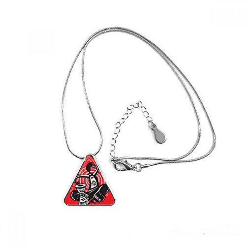 Pendentif Mexique mexicain triangle pour sublimer vos tenues de festival