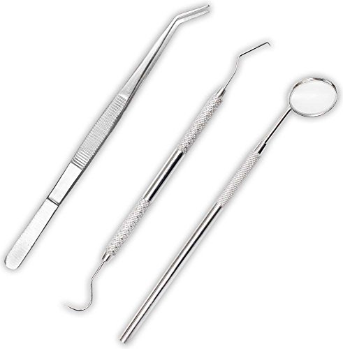 Set 3 Pzs Herramientas Precisión Acero Inoxidable ToolUSA