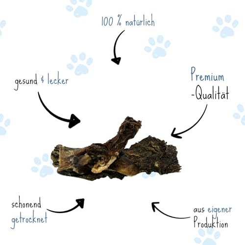 Frostfutter Perleberg Snack-Box Blättermagen | 1,5 kg getrockneter Blättermagen für Hunde | Hochwertiger Kausnack für natürliche Zahnpflege | Schonend getrocknet & leicht verdaulich | Made in Germany