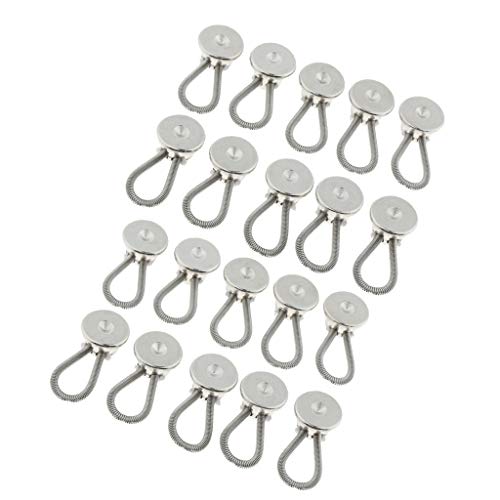 20 / Pacote Extensor de Colarinho Manguito Calça Calça Extensor de Botão de cinturo