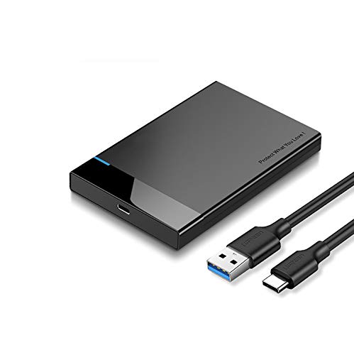 Laufwerke Externe Fest, HDD Case 2.5 SATA Auf USB 3.0 Adapter Festplattengehäuse Für SSD Festplatten-HDD Box Typ C 3.1 Kasten HD Externe