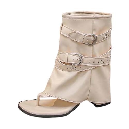 Bottines à bride et boucle WWricotta le secret des sandales mi-mollet sans frottement