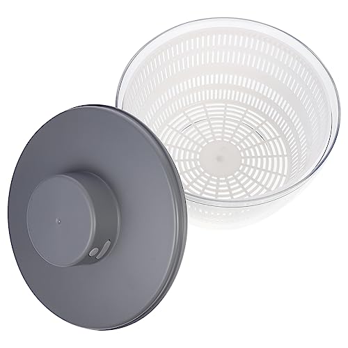 Zerodeko 1Pieza Electric Vegetable Dehydrator For Home And Restaurant Use Compact Salad Spinner With Drain Basket Efficient Second Drying Plastic Construction For Home