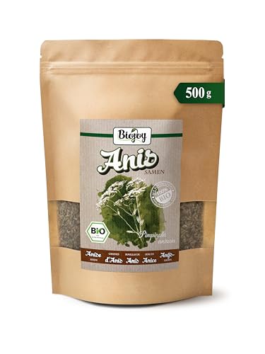 Biojoy Anis vert BIO (500 g), graines d'anis entières, sans additifs