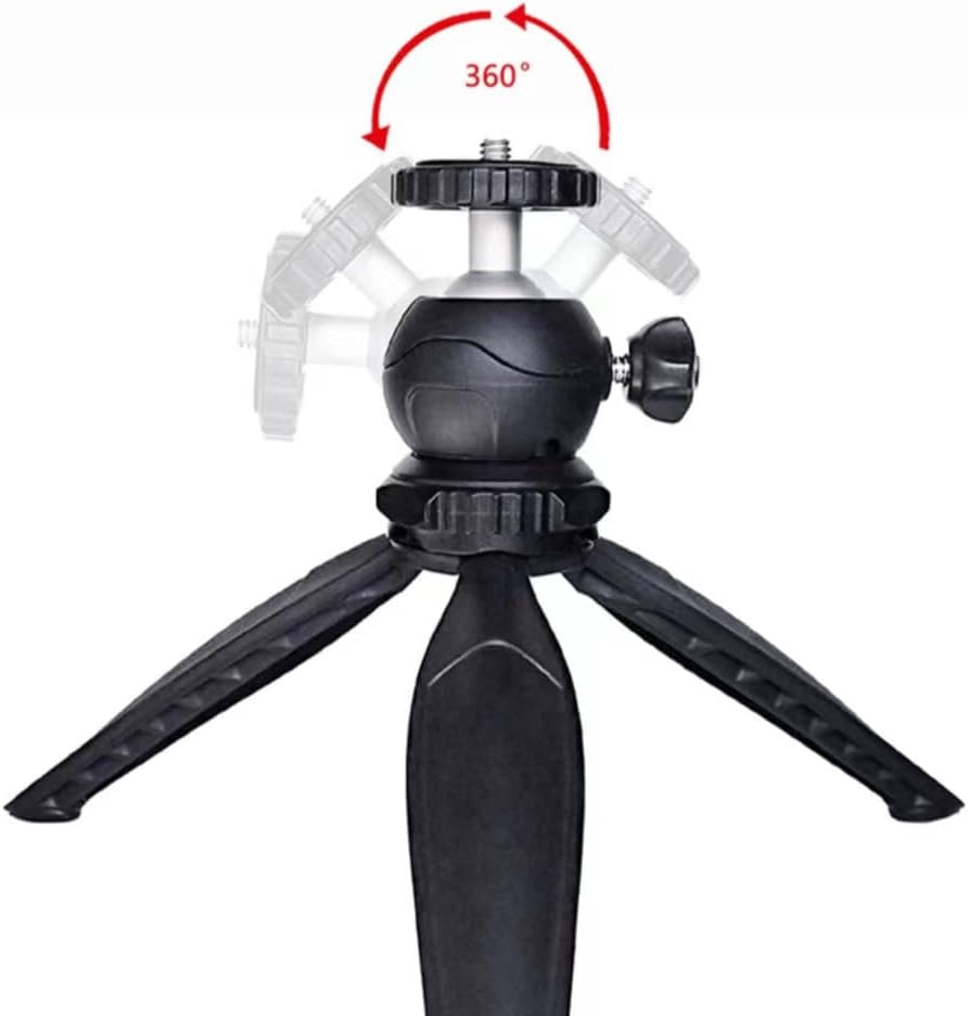 Miniatura 3 de stcyutdaa Mini proyector trípode trípode de escritorio compacto trípode de bolsillo soporte de trípode para mini proyectorcámaras Smooth 4 APEMAN y