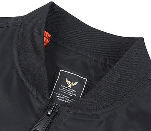 CUTEDAY スタジャン フライトジャケット アウトドアジャケット MA-1ジャケット メンズ エムエーワンジャケット BIGシルエット ゆったり アウター メンズ カジュアル 春秋 大きいサイズ ユニセックス の商品画像 3