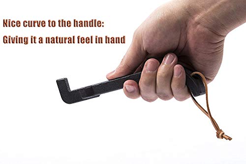 Universal Grate Mover Replacement Parts For Big Green Egg Bbq Grate Lifter, Char-Griller, Weber Grill Grate Lifter Tool, Pit Boss, Primo Vision Louisiana Grills, For Most Charcoal Grills & Gas Grills #TOP2