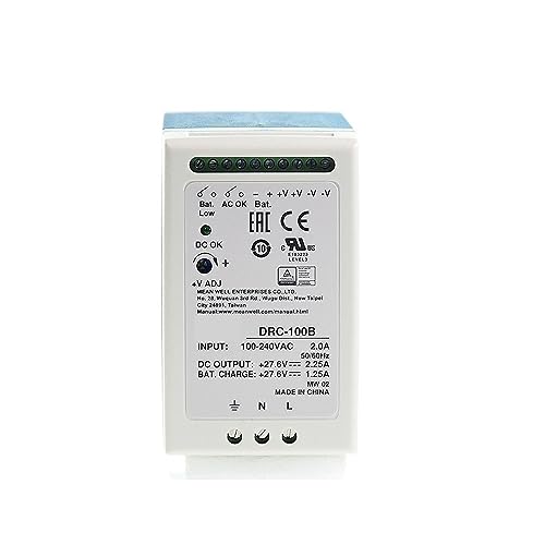 Alimentation à découpage DRC-100B 27.6V UPS bloc de secours pour sécurité et industrie