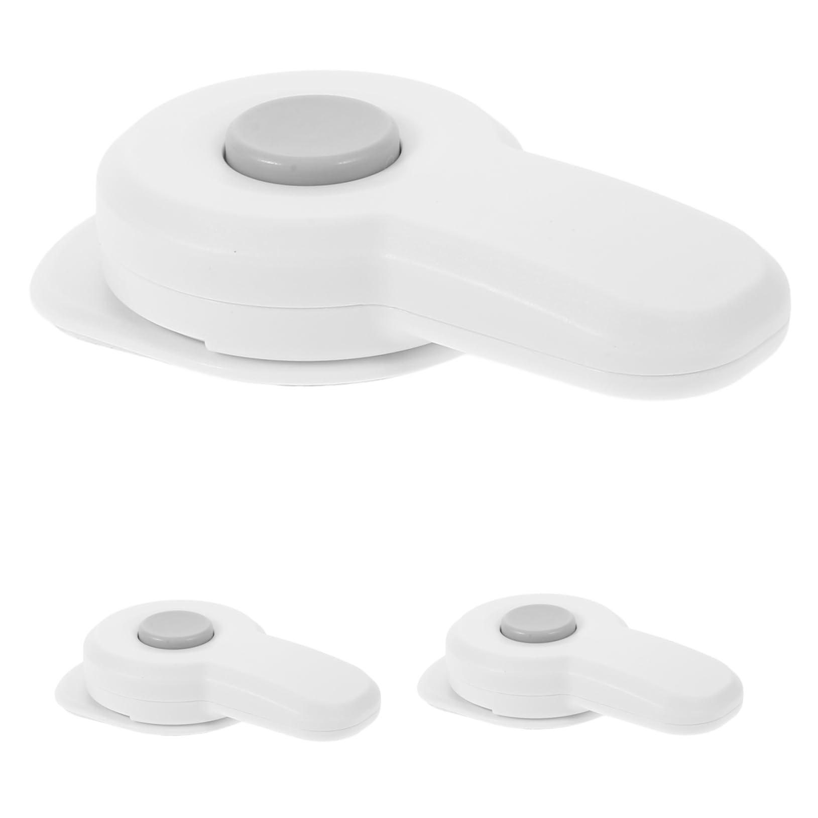 Toyvian 15piezas Cerraduras De Seguridad Para Protección Para Armarios Refrigeradores y Fácil Instalación y Alta Durabilidad
