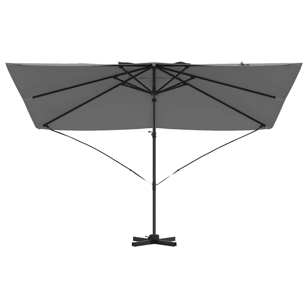 SYDE Parasol przeciwsłoneczny Cantilever Roma 351 x 250 x 260 cm poliester aluminium