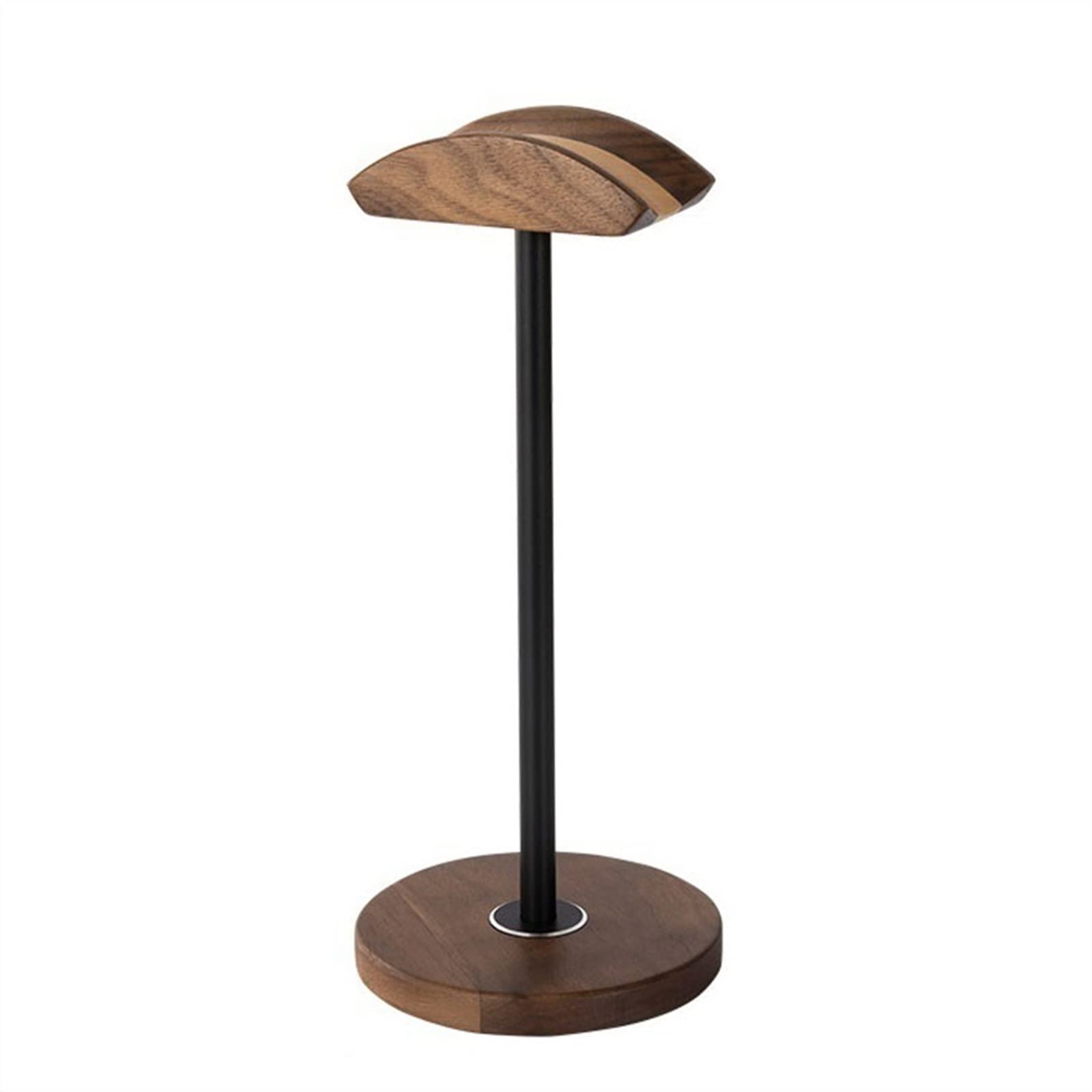 Supporto per Cuffie, Gancio per Cuffie, in Legno massello, Universale, in Lega di Alluminio, per Gaming, Noce