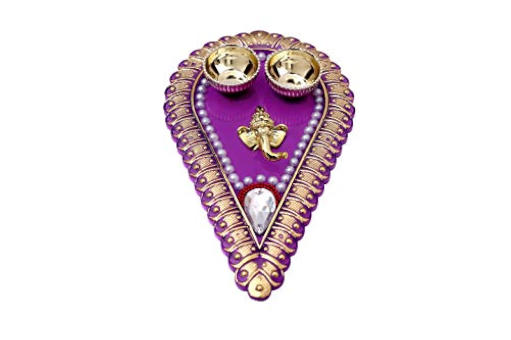 Designer Decorated Diya BHAIDOOJ Engagement Platter