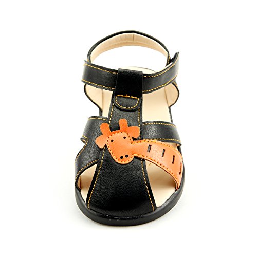 little captain The Boy's Animal Sandal - Black - FBA1521027A-132