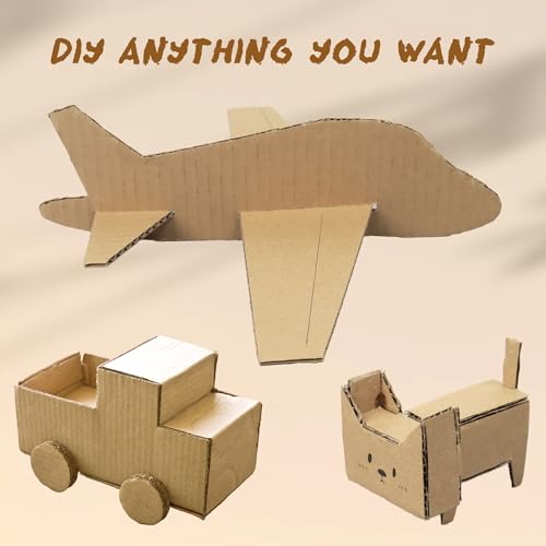 Derzifun CORRUGATED CARDBOARD SHEETS 3Mm Thick Card Board Paper Mailer thumb #3