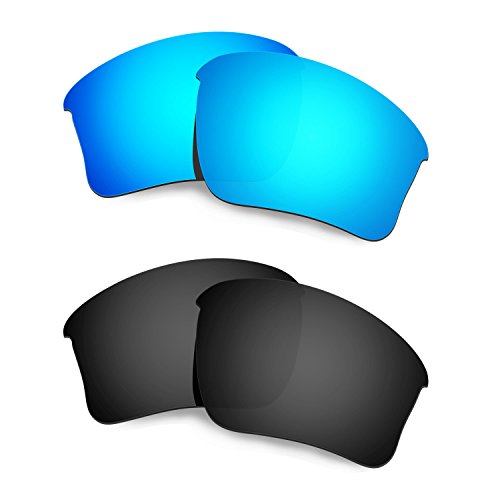 Lentes Flak Jacket XLJ Asian Fit de policarbonato con filtro azul