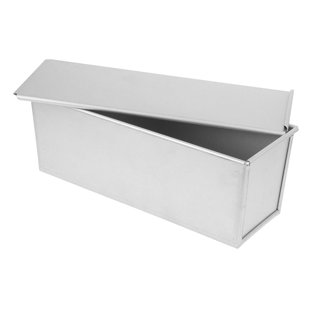 PRETYZOOM 2piezas Molde De Pan Antiadherente Tapa Deslizante Para Hornear Pan De Caja Para Cocinas y Repostería Profesional