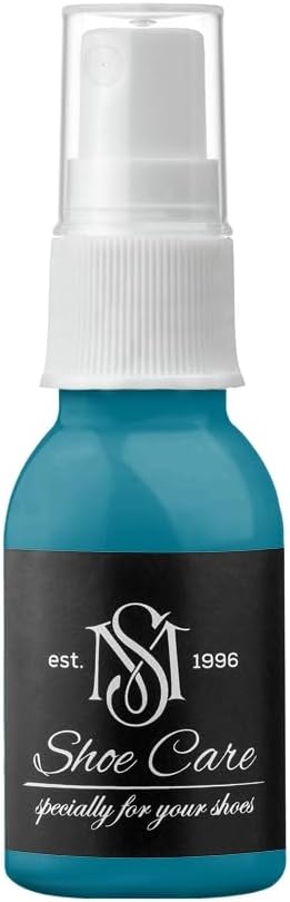 Suede & Nubuck Spray - NCS S 4040-B10G Deep Caspian Blue - Color Renovator & Protection for Suede, Nubuck, Velour by MAVI STEP - 0.85 fl oz / 25 ml