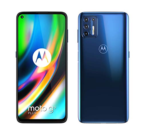 Motorola G9 Plus 128 GB 4 GB RAM - Navy Blue (Renewed)