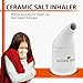 Natural Solution Ceramic Pink, Cleans The Respiratory System Great for Allergy, Asthma Relief, and Other Respiratory Conditions , Salt Inhaler, 1 Count