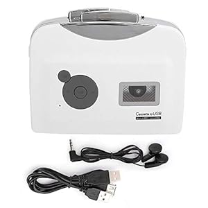 Cassettespeler, draagbare stereocassettespeler USB Flash Disk Tape naar MP3 Audio Converter Adapter, Delicate draagbare persoonlijke cassettecassettespeler USB Cassette Audio naar MP3 Files Recorder