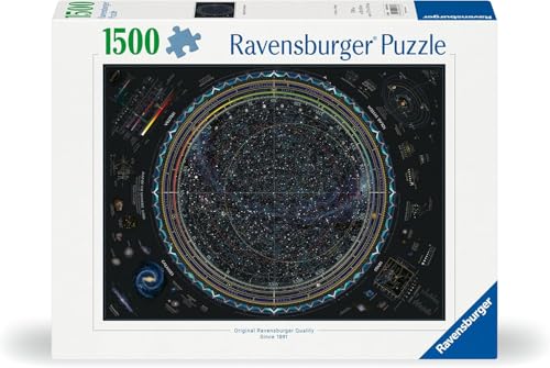 Ravensburger - Puzzle 1500 Pezzi Universo | Puzzle Per Adulti 1500 Pezzi | Puzzle Adulti Per Bambini Dai 14 Anni In Su | Regalo Compleanno Per Bambini Dai 14 Anni In Su | Misure 80x60cm