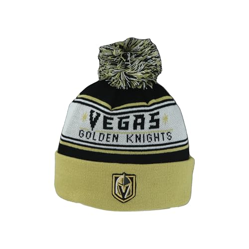 Vegas Golden Knights NHL Officially Licensed Beanie Pom Finish Line