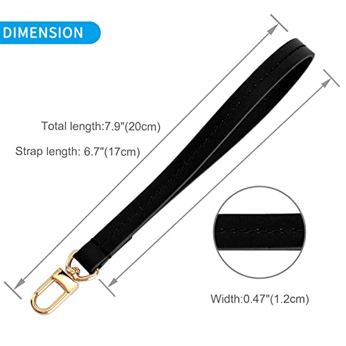 Image of VanEnjoy Wristlet Keychain Cellphone Genuine Leather Hand Strap