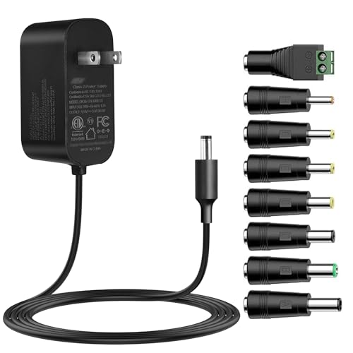 Fuente de alimentación DC 12V 3A con 8 conectores miniatura 1