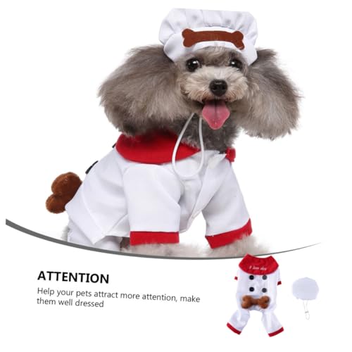 Disfraz para perro Kisangel size M blanco miniatura 2