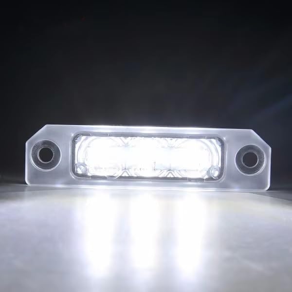 Lámpara matrícula trasera LED para coche Milan Sable 2006-2011 4