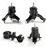 Engine Motor and Trans Mount Set of 4 for 2002-2006 Toyota Camry 2.4L Compatible with Auto Trans