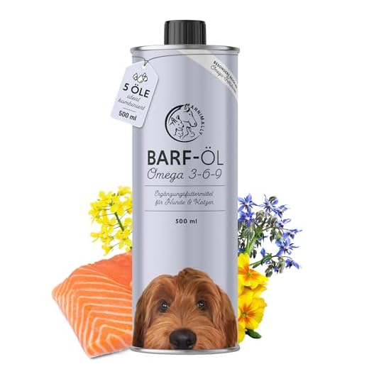 Barf Öl Hunde 500ml mit Omega 3-6-9