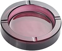 Vista 6 de Sizikato Cenicero de cristal de color de 4 pulgadas