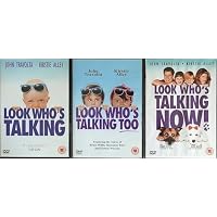 LOOK WHO'S TALKING 1-3 COMPLETE COLLECTION / 1. LOOK WHO'S TALKING / 2. LOOK WHO'S TALKING TOO / 3. LOOK WHO'S TALKING NOW = ULTIMATE 3x DVD UK SET