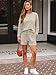LILLUSORY Lounge Sets for Women Sweat Matching Two Piece Short Set Sweatsuits 2 Piece Pajama Casual Fall Fashion Outfits 2026 Clothes with Pocket Khaki XL