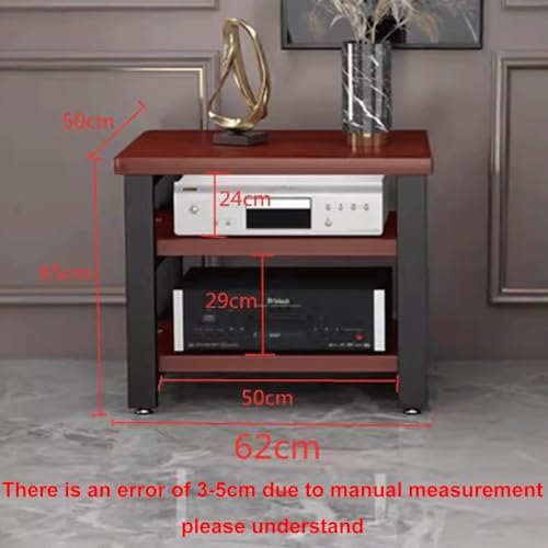 Soporte altavoces y torre de rack de audio de tres niveles con base antideslizante 3