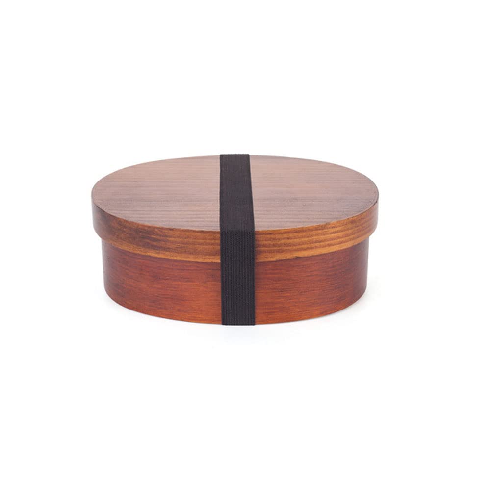 Boîte à bento traditionnelle de style japonais en bois naturel, boîte à déjeuner, boîte à fruits, sandwich, boîte à sushi pour voyage, école, camping A01