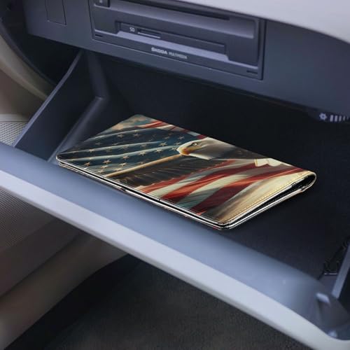 Organizador para auto de cuero slim miniatura 7