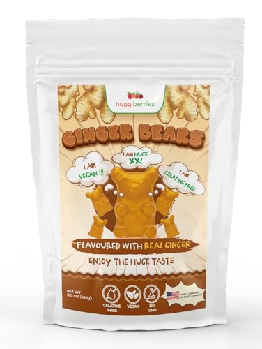 Huggiberries Vegan Gummy Bears 3.5Oz  thumb #5