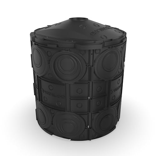 Easy DryWell Soakaway System 185L - Easy-to-Assemble Solution to Prevent flooding Water Pooling Ensure Safe & Efficient Rainwater & Surface Water Drainage Ideal for Yards and Gardens