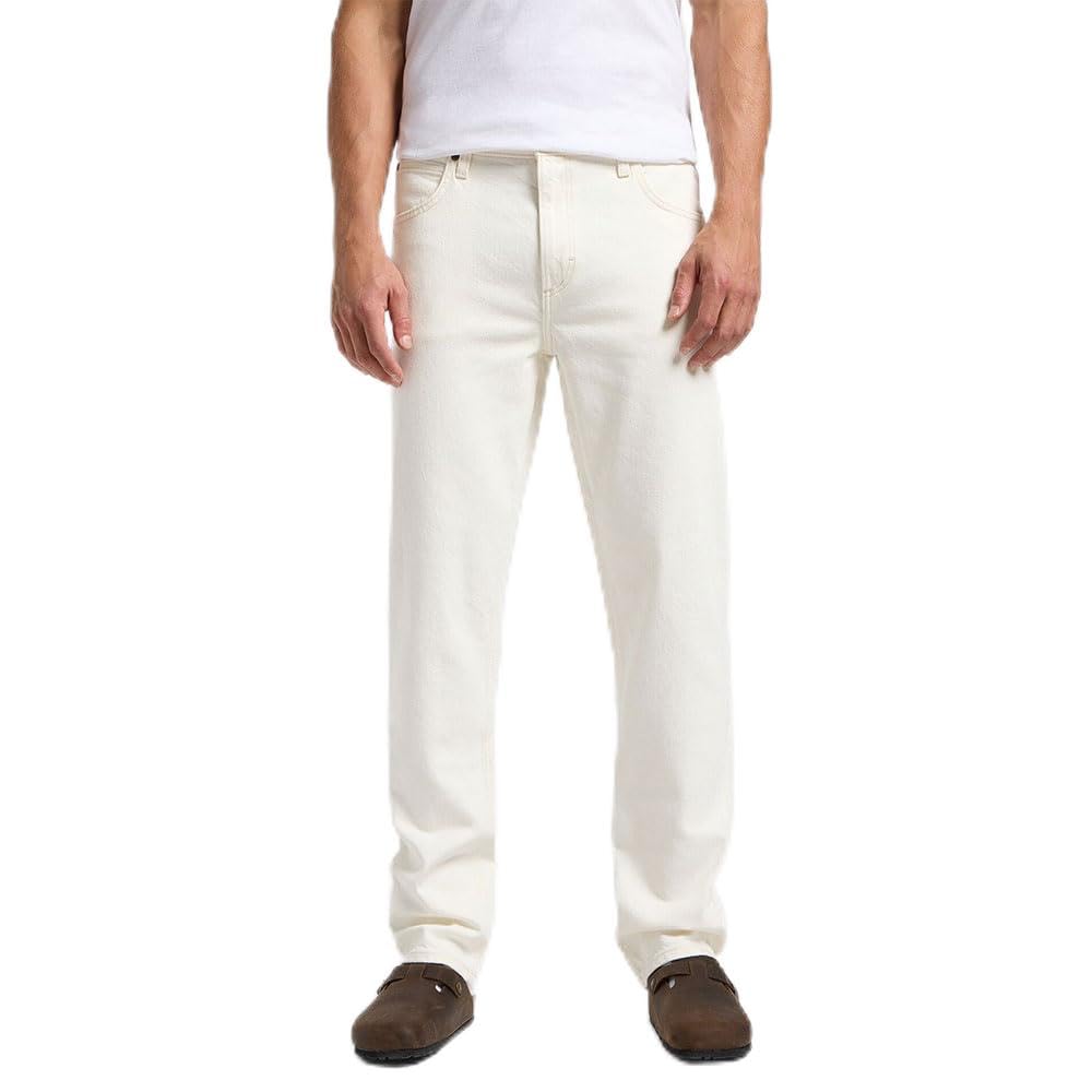 Lee Men's Oscar Jeans, White, 34 W/32 L
