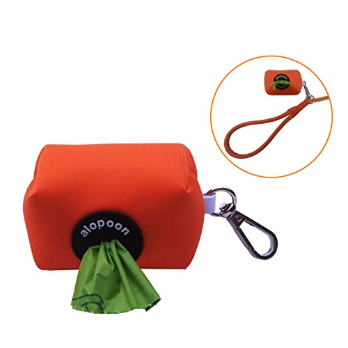 Image of Biodegradable Dog Poop Bag Dispenser, 15-Count, With Zipper and Storage Compartment