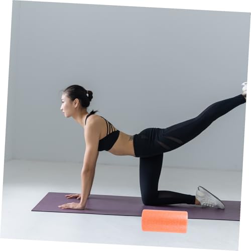 Yoga Massage Roller Foam Column Epp 30x15cm Naranja para Relajación Muscular y Terapia de Puntos Gatillo miniatura 6
