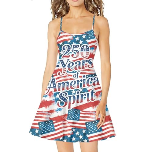 Image of Cozeyat Women Girls Summer Sleeveless Dress Casual Swing Beach Cover Up Knee Length Dresses,Large Size XS-4XL