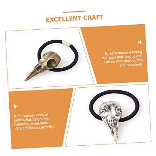 FOMIYES Skull Pattern Hair Tie Set #TOP25