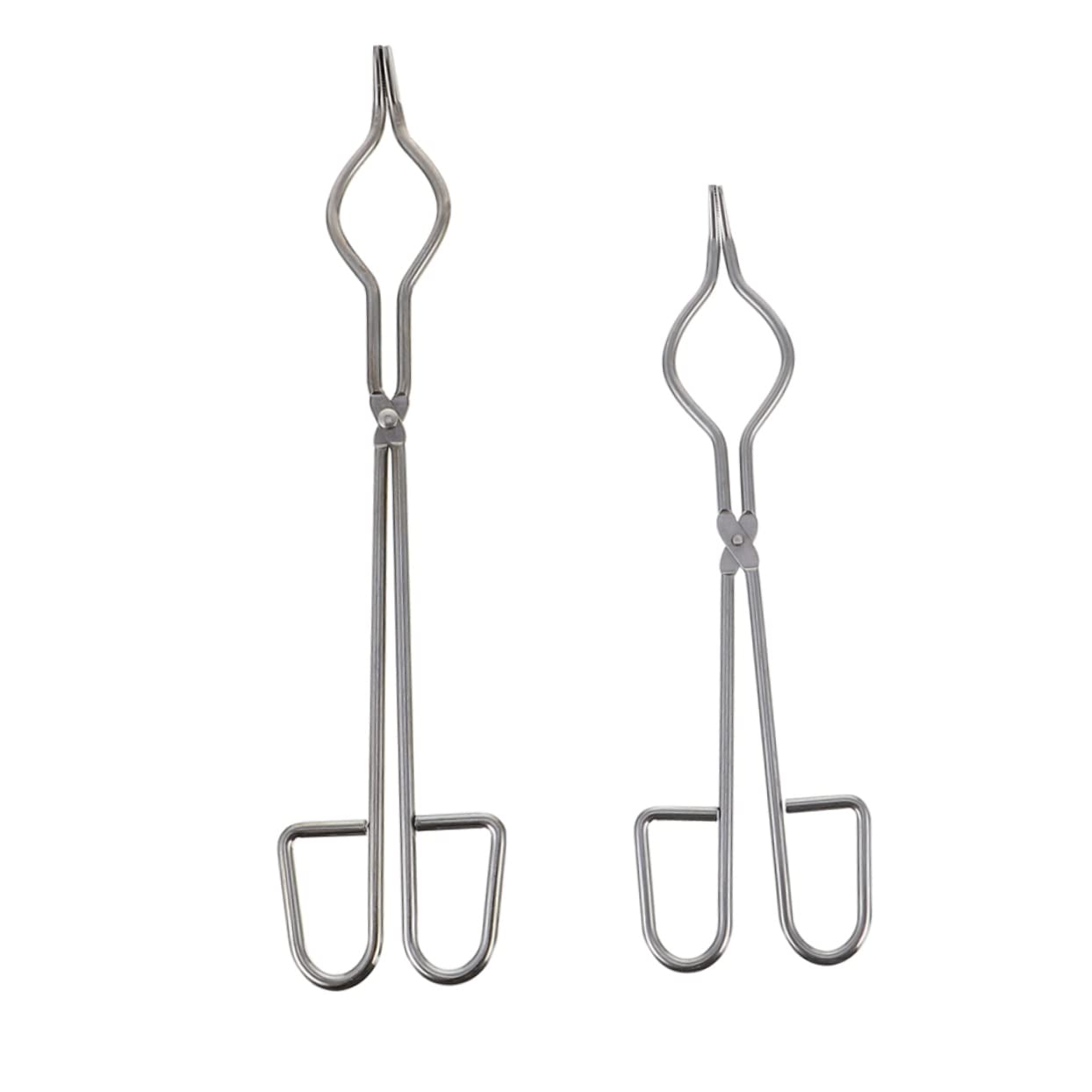 2pezzi Pinze Per Crogiolo e Becher Strumenti Da Laboratorio Per Fusione Di Metalli Forniture Chimiche Materiali Resistenti Alla Corrosione