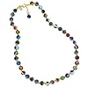 GlassOfVenice Multicolor Murano Glass Mosaic Necklace