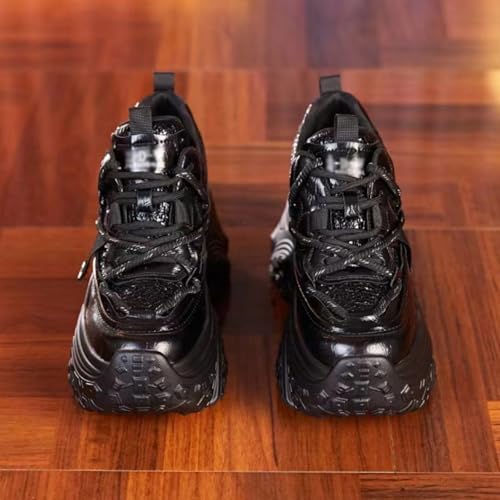 Chunky Sneakers for Women & Girls 3-Inch Platform Dress Walking Shoes for All Seasons2