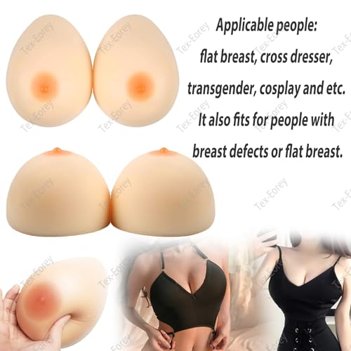 Mastectomie et soutien-gorge avec inserts de prothèses silicone - 7